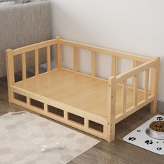 강아지 애견 하우스 중견 대형견 집, 싱글 일반 나침대 + M-60x45x65, 1개