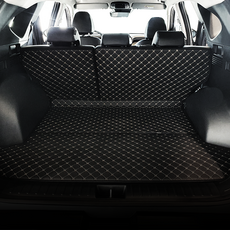  카프트 차량용 프리미엄 퀼팅 고급형 트렁크매트 바닥분리형 블랙 신형 투싼 NX4 보스사운드 O 현대 