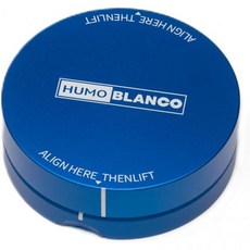 Humo Blanco 휴모 블랑코 메탈 스누스 캔 포 유브스 벨로 로그 또는 진 다목적 맞춤 홀더 냄새 방지 용기 플립 탑 여행용 니드 선물 (블루)