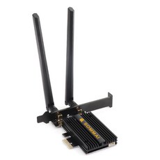 AX200 무선 네트워크 카드 데스크탑 pci-e 기가비트 이중 주파수 내장 블루투스 게임 wifi6 수신기, YQ-7265AC PRO 게이밍 블랙