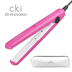 CKI 나이아가라펌 미니 고데기 CKI-0700W + 파우치, 혼합색상