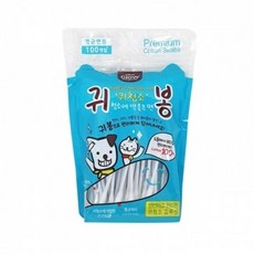 에티펫 애견 강아지 반려동물 귀청소 면봉 귀봉(100p), 1개