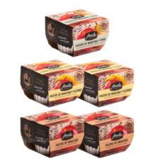 아넬라 리얼과일 디저트 5팩, 바나나2/ 사과2/ 사과배1, 200g, 4세트