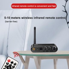 DAC USB 오디오 컨버터 광섬유 동축-3.5mm AUX RCA 앰프 자동차 키트 스피커 U 디스크 블루투스 호환 리시버 - 차량용dac