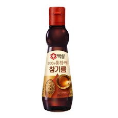 CJ제일제당 공식브랜드관 CJ 백설 100%통참깨참기름