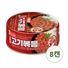 롯데햄 고추장 고기 볶음 통조림, 80g, 8개