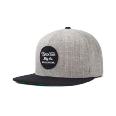 [미국 직구] Brixton 남성 여성 모자 346195 One Size Light Heather Grey/Black