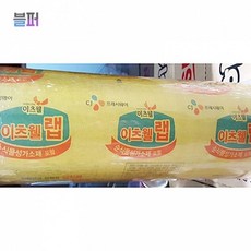 업소용 식자재 이츠웰 포장 랩 1호 30cm x 500m X6 썬 비닐 위생 커팅 투명, 1개