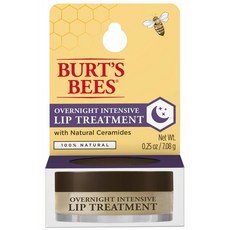 Burt 's Bees 버츠비 립밤 내추럴 오버 나이트 인텐시브 립 트리트먼트 7g