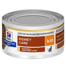  힐스 캣 캔 kd k/d 치킨앤야채 스튜 82g 24개 신장관리 