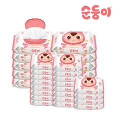순둥이물티슈플러스20팩
