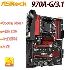 메인보드 호환 AM3 Asrock AMD 970 4XDDR3 6XSATA III USB Phenom II X6 X4 X3 X2 CPU