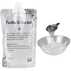 [미국] 10 Ounce Lip Gloss Base Diy Lip Glow Lip Glaze Base for Making Your Own Lip Balm Lip Maximizer, lip gloss base a, L