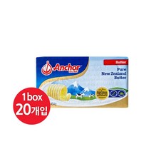 Anchor 앵커 무염버터, 454g, 20개, 454ml