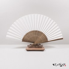 하얀색 일반색부채/접선/색부채|하나필방