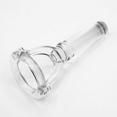 트롬본 입술 모양 시각화기 투명 디자인 마우스피스 연습 도구 황동 림 직경 1.04인치 26.5mm 미주 내수용, 1.04" (26.5mm), 1개