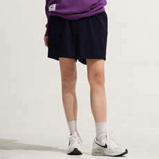와이티클로젯 데일리 3부무지 반바지 남여공용 빅사이즈 밴딩팬츠