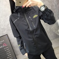 Modern Fashion 여성 심플한 방풍 방수 바람막이 빅사이즈 자켓