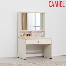 [기간한정 5% 할인이벤트][까미엘]제나 600 좌식 화장대 A형(GW_ER0182), 아이보리