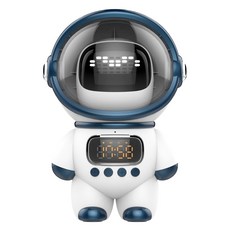 아이리버 블루투스 5.1 스피커 FM라디오 알람기능 우주인 케릭터 IBS-A1
