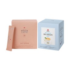 할리스 돌체라떼 20T 1개 + 로얄 밀크티 20T 1개, 할리스 돌체라떼 20T 1개 로얄 밀크티, 20개입