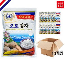 오토 감자전분 수입 1kg, 10개, 10개