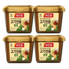 해찬들 고기전용 쌈장, 450g, 4개