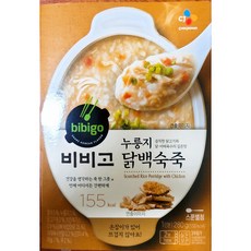 비비고 누룽지 닭백숙죽, 280g, 18개