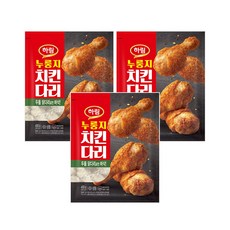 하림 누룽지치킨다리 400g, 400g 3봉, 3개