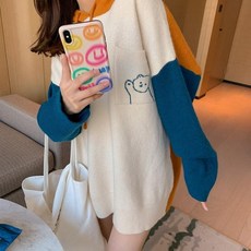 폴로니트 가디건 빈폴니트 메리노울 후드 스웨터 프리