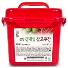 더해담 순창 청매실 찰고추장 대용량, 4.5kg, 1개