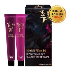 오디코디황후 140g (새치용 새치멋내기용)/피부 비자극 시험 완료 순한 프리미엄 염색약, (새치/백모용)흑색, 1개