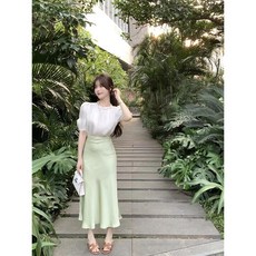 린넨스커트세트