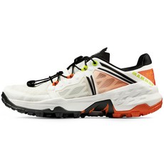 [마무트] 하이킹 슈즈 Sertig Low Women 여성 white-dark tangerine 23.5 cm