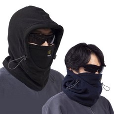 [기타] 그루브스타 플리스 후드 넥워머, 제품:그루브스타 플리스 후드 넥워머 (블랙)