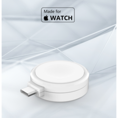 휴대용 애플워치 충전기 MFI인증 A&R 유그린 Apple Watch CHARGER, Type-C, 구매하지 않음
