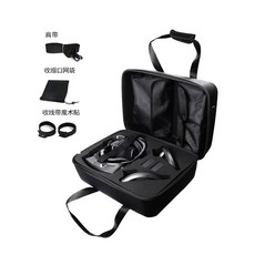 VR기기 valve index VR안경 수납가방 압력저항 헬멧 휴대가방 방진 보호 케이스, T01-블랙색 빅사이즈가방 기계가 없다 부품없음