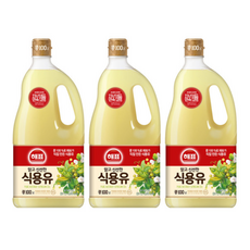 사조해표 콩기름, 1.8L, 3개