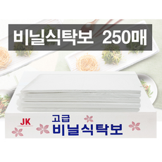 (다떨이몰) JK 고급 식탁보 비닐식탁보 일회용 국내산 90cmx128 250매, 1개