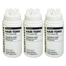 에브리톡톡 헤어토닉 탈모증상완화 두피영양보습, 3개, 120ml