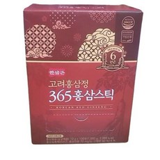한삼근 고려홍삼정 365홍삼스틱 대용량 100포 ( 쇼핑백 증정 ), 10g 100포, 100개