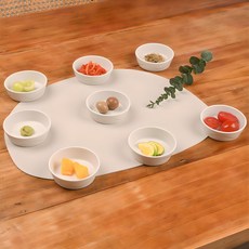 Ahtty home All The Plate餐具, 乳霜, 8個