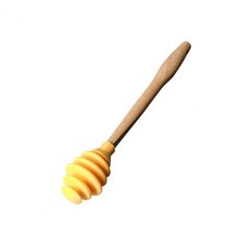 긴손잡이 실리콘 설탕 믹싱 스틱 주방용 교반 꿀 디퍼, 02 YELLOW, 1개
