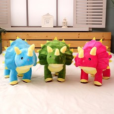 BAZA 귀여운 스탠딩 트리케라톱스 인형3종40-70cm, 1번, 40cm
