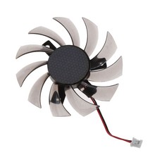 75MM PLD08010S12H 2핀 냉각기 팬 그래픽 카드 냉각팬 6850 7970 GTX 460 GTX 560Ti R270X R7 260x용