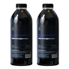 커피홀릭 더치커피 콜롬비아 수프리모 1000ml 2개입, 2개, 1L, 1개입