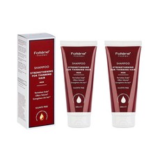 Foltene 폴텐 가는 모발용 남성 샴푸 200ml x 2, 2개