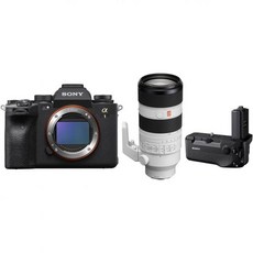 소니 카메라 Sony Alpha 1 Mirrorless Camera with FE 70-200mm f2.8 GM OSS II Lens Bundle with VG-C4EM Verti - 소니알파200