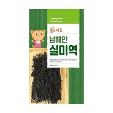 풀무원 풀스키즈 남해안 실미역 (100g) 바삭바삭 쏘울푸드 집밥 간편식, 100g, 3개