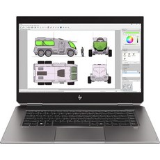 HP호환 Zbook Studio X360 G5 15.6\" 터치스크린 2 in 1 모바일 워크스테이션 - Core i7-8750H 16GB RAM 256GB SSD Windows 1